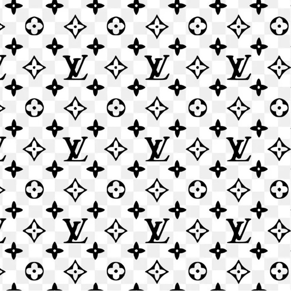 LV Monogram Vinyl Stencil